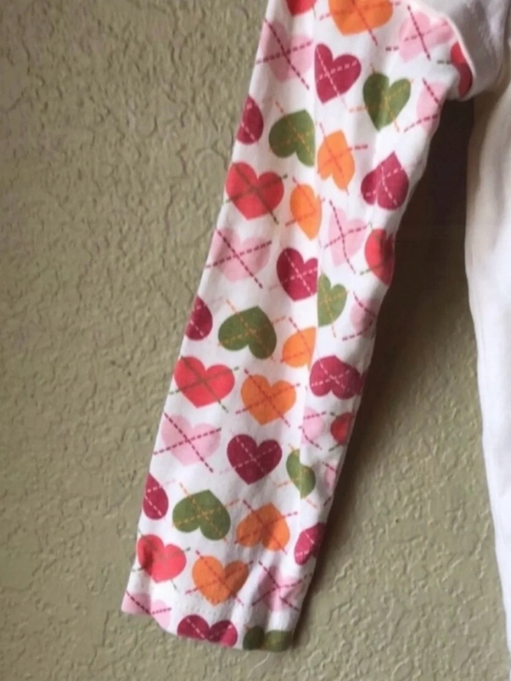 Gymboree Shirt Girls Y2K Peace & Hearts Long Sleeve Faux Layered Top Girls Sz 6